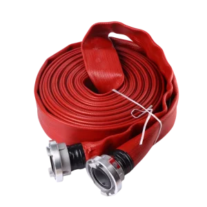 Canvas Hose 3 Inch Fire Hose PVC NBR Material Fire Fighting Hose with Storz BS Coupling