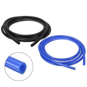 Car Motorcycle Black/Blue Silicone Vacuum Hose Fuel Hose Gasoline Hose Single Piece 1m Inner Diameter 3/4/6/8/10/12/14/16mm