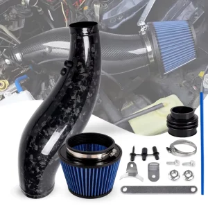 Carbon Fiber Dry Carbon Air Intake Filter Car Parts Racing Aero Auto Accessories Hose Air Filter for Civic