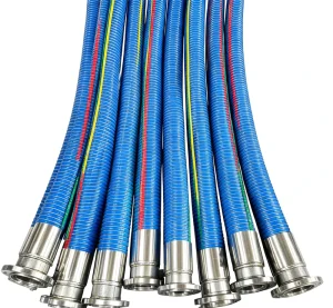Chemical Composite Hose Polypropylene Galvanized Steel Wire Anti Static EN13765