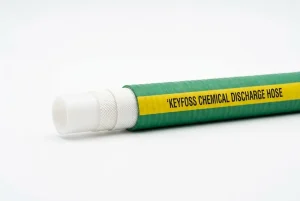 Chemical Discharge Hose 150PSI Multi Ply High Strength Synthetic Fabric Reinforcement EPDM Inner Outer Tubes