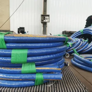 Chemical Suction and Discharge Hose Steel Wire Reinforced Chemical Resistant Rubber Hose for Tank Truck Chemical Handling