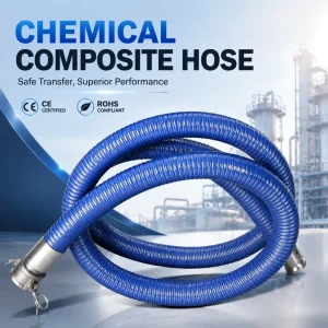 Chemical Transfer Hose Composite Hose Chemical Resistant Industrial Hose for Petrochemical Oil Solvent Transportation System