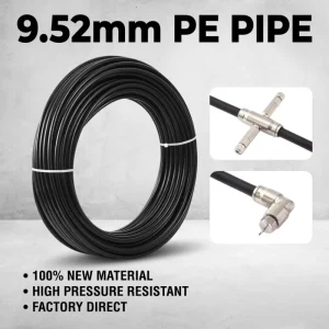 ChenMei PE Plastic 9.52mm Diameter Outdoor Garden Watering Hose for Drip Irrigation