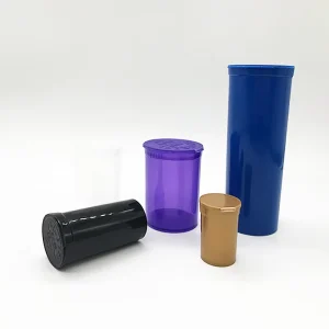 Child Proof Pop Top Plastic Tube 6 13 19 30 60 90 Dram Pop Top Tube