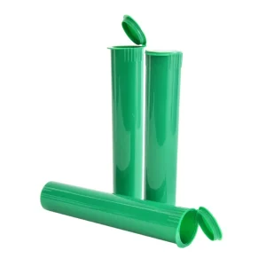 Child Proof Pop Top Plastic Tube Premium Plastic Bottles