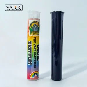 Child Resistant 115mm 120mm Colorful Pre Plastic Cigar Tube Rolled Plastic Tube for Smoking With Cap