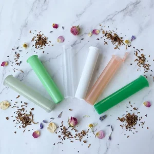 Child Resistant Plastic PP Hinged Tube Squeeze Pop Top Tubes