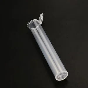 Child Resistant Squeeze Pop up Packaging 116mm Plastic Tube With Child Proof Lid