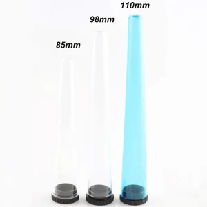 Child Resistant Squeeze to Open Pop Top Tube Plastic Tubes With Package Pop Top Tubes