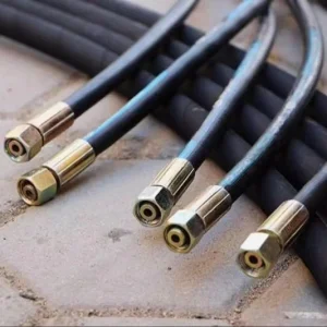 China 1/4”-2” Hydraulic Rubber Hose of Rubber Hoses Like Flexible Silicone Tubing Ethanol Resistant Fuel Hose High