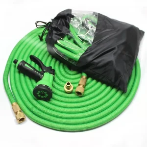 China Alibaba Supplier 25FT 50FT 70FT 100FT 150FT 2 Layers Latex Expandable Garden Hose Magic Water Hos
