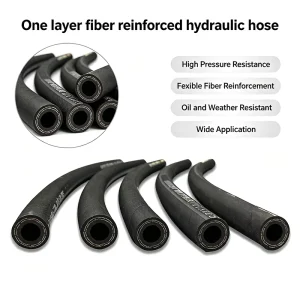 China Anti Aging Fiber Hose for Lubricant Transmission Complying With 2TE Spec for Mechanical Lubrication Circulation