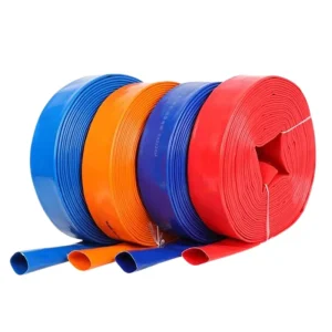 China Factory 1-8 Inch Custom Sizes Colors Pvc Water Soft Flexible Lay Flat Hose Pipe Agriculture Water and Discharge Hose