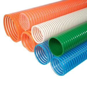 China Factory 8 Inch PVC Helix Suction Hose for Water Pump Plastic Vacuum Cleaner Hose