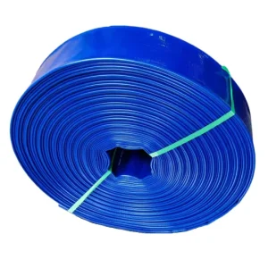 China Factory High Pressure 3″ 19.5m 6Bar Flexible PVC Lay Flat Irrigation Sewage Drainage Water Pump Outlet Hose