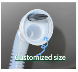 China Factory Manufacturer 38mm Spout HDPE PE Plastic Pipes ISO Certified for Oil Tank Fuel Line Hose