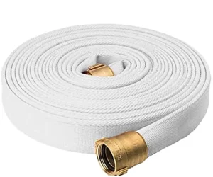 China Factory Price Wosen WS Model Industrial High Pressure Canvas Fire Hose PVC Lining 1.5inch-5inch 15m-30m Length