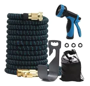China Factory Supply Expandable Flexible Plastic Garden Hose Anti UV Durable Adjustable