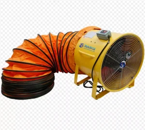 China Factory Supply PVC High-strength Flexible Duct Cloth Ventilation Duct Hose for Tunnel Fan