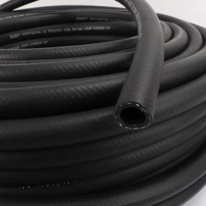 China Factory’s Flexible 3 4 Fuel Hose Reel Black Propane Gas Line with Competitive Price Made of Rubber NBR and Cutting Service