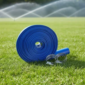 China Good Quality Durable Flexible High Pressure PVC Irrigation Layflat Hose Pipe for Agriculture Water Discharge