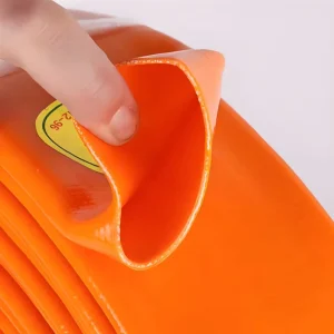 China Hebei Custom Agricultural PVC Plastic Lay Flat Hose 1-8 Inch Multi Size Lightweight Irrigation 2-8bar