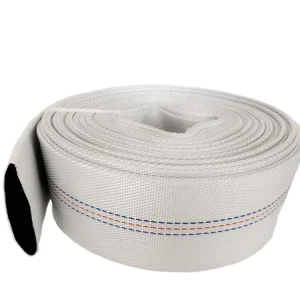 China High Pressure 4 Inch PVC TPU Canvas Double Jacket Sprinkler Flexible Fire Hose Canvas Pipe for Agriculture Irrigation