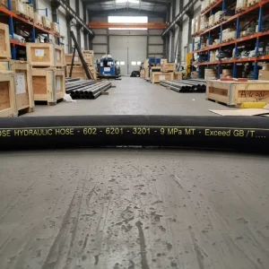 China High Pressure Black Rubber Hose 40C to +100C 602 National Standard
