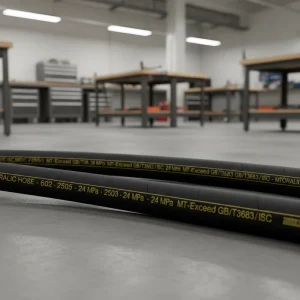 China High Pressure Rubber Hose 602 National Standard Black -40C to +100C