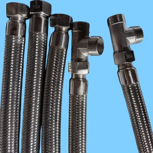 China Made SS304 PTFE Hose Bsp Female Swivel Fitting Assembly SS304 1inch 10bar