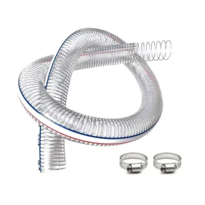 China Manufacturer Flexible Plastic PVC Heavy-duty Spiral Corrugated Suction Hose 3 4 5 6 8 10 Inch Water Pump Suction Hose Pipe