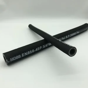 China Manufacturer Wire Braided Flexible Hydraulic Hoses 2SC 2SN R2 3/8 1/2 1Inch 3000PSI High Pressure Rubber Hose