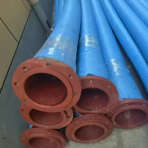 China Manufacturers High Quality Flexible Suction Hose Large Diameter Rubber Mine Sandblasting Hose with Cutting Service