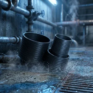 China SDR11 HDPE Pipes Drainage Water Conveyance Certified Durable Hollow Wall Wound Custom High Pressure Flexible