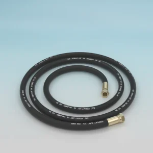 China Supply Customized Oil Resistant High-pressure Steel Wire Rubber Hose Assembly 2 Outer Diameter for