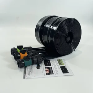 Clear Black & White PE Lay Flat Hose Virgin LDPE UV Resistant Durable Irrigation & Discharge Hose