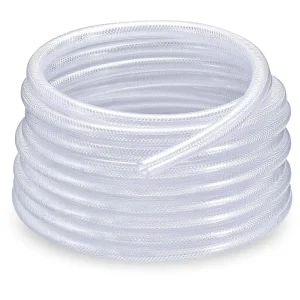Clear Braided Reinforced PVC PU Tubing High Pressure Flexible Vinyl Hose Pipe for Water and Air Transfer