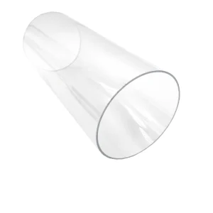 Clear Extrusion Hdpe pp Pmma Ps Polycarbonate Colored Any Length Pvc Abs Acrylic Tube 90mm Plastic Pipe