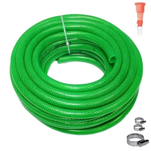 Clear Fiber Reinforced Hose High Pressure 3 4 Inch Flexible PVC Water Garden Hose