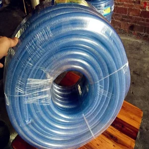 Clear Flexible PVC Water Hose Pipe 12mm 16mm 19mm Polyester Pipe Nylon Braided Hose
