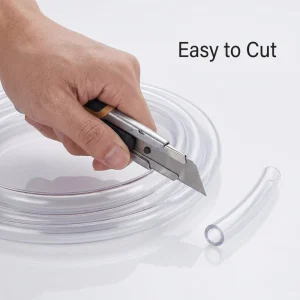 Clear Food Grade PVC Transparent Hose Flexible Water Pipe for Drinking Water Beverage Conveying Discharge Plastic Tubes