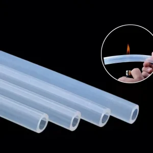 Clear Food Grade Silicone Tubing Customizable Medical Peristaltic Pump Use Durable Rubber Hose Tube Cutting