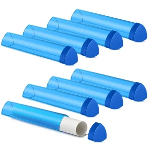 Clear PC Plastic Tube 41mm Diameter for Small Objects Display Packaging