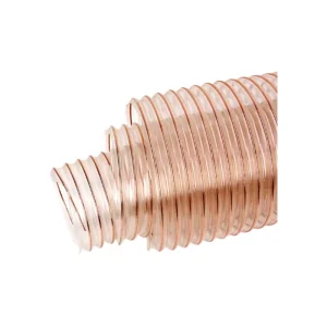 Clear PU Hose with Copper Plated Steel Wire for Air and Liquid Transfer