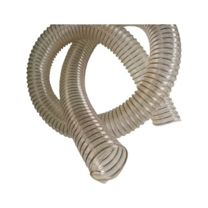 Clear PU Hose with High Clarity for Visual Inspection of Material Flow