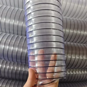 Clear PVC Air Duct Ventilation Hose Flexible Pipe Factory