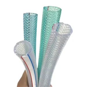Clear PVC Fiber Hose 1/2 Inch 5/8 Inch 3/4 Inch Braided Hose Water Hose for Watering Garden