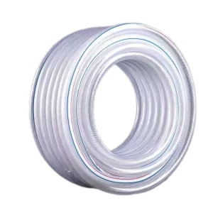 Clear PVC Fiber Hose 5 8 Inch Braided Hose Polyester Reinforcement