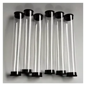 Clear Poly Carbonate Pipe Extrusion Plastic Packaging Tube Clear Cylinder Plastic PVC Transparent Plastic Cylinder Container